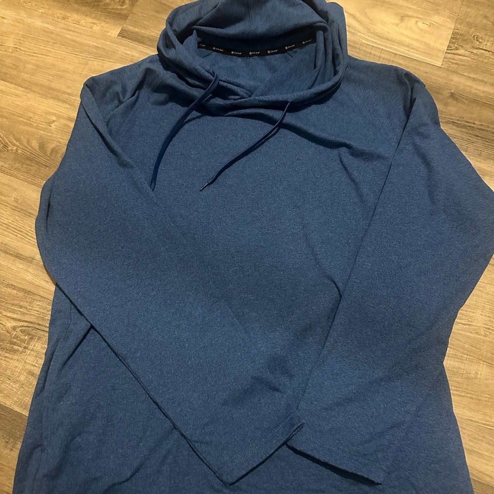 Gaiam Men's Blue Sweater, Large